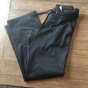 Black fleece ADIDAS sweat pants